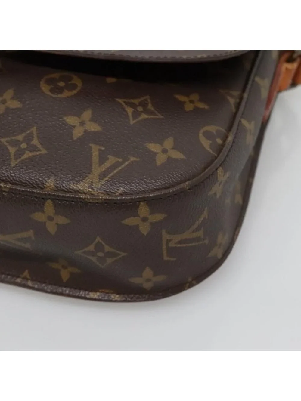 Authentic LOUIS VUITTON Monogram Saint Cloud GM Shoulder Bag M51242 LV